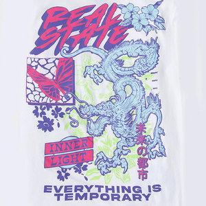 Camiseta Moderna con Estampado Gráfico 2026, Estilo Premium, para Hombre, Corte Holgado, Algodón Suave - Product Image 5