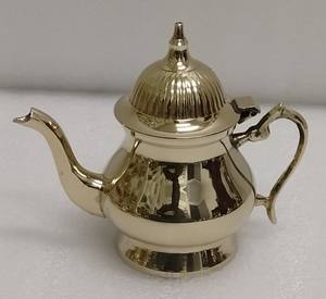 Luxe 1L Laiton Thé Cafetière Ensemble Taille Personnalisée avec Plaqué Or Maison Hôtel Ustensiles De Cuisine Décoratif Pot De Service - Product Image 6