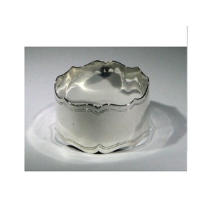 Porte-serviettes en métal de style simple fabriqué à la main nickelé pour le dîner du festival du ramadan - Product Image 1