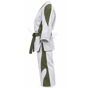 Karate Uniform Classic <b>Training</b> Suit Smooth Cotton Fabric Top And <b>Trouser</b> for Martial Arts Practice and Classes - Product Image 4
