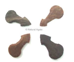 <b>Top</b> Selling Natural Multi-<b>Heart</b> <b>Shape</b> Glass Arrowheads Carved Obsidian Agate in Bulk Gemstone Craft Technique - Product Image 4