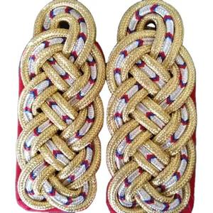 Hombreras Cordones de hombro Doble giro Mylar Oro - Product Image 6