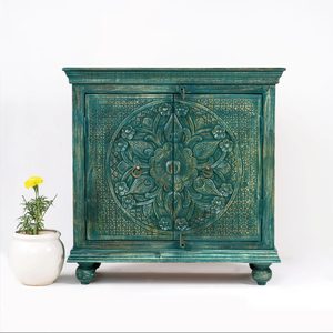 Aparador verde rústico - Product Image 1