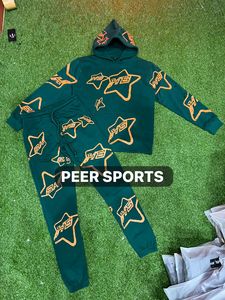 Chándal de mujer otoño más sudaderas de lana conjunto de dos piezas Casual de gran tamaño sólido deportes Sudadera con capucha conjuntos de 2 piezas para mujer - Product Image 6