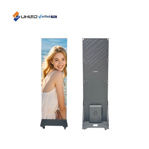 UHLED Écran d'affichage pour affiche LED d'intérieur P1.25mm 640*1920mm Écran d'affichage pour affiche publicitaire pliable pour centre commercial - Product Image 5