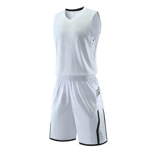 เครื่องแบบบาสเก็ตบอลแขนกุดสำหรับผู้ชายสวมใส่สบายชุดกีฬากลางแจ้งชุดกีฬาบาสเก็ตบอลสำหรับผู้ใหญ่ Bsci ผ้าโพลีเอสเตอร์ - Product Image 2