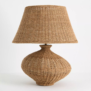 Lámpara de hierba marina tejida a mano, lámparas de hierba marina de excelente calidad para centros de mesa decorativos. - Product Image 2