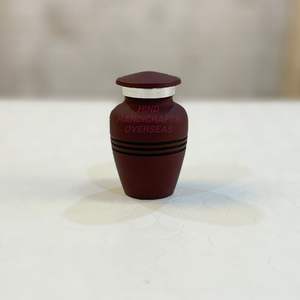 Urne funéraire en métal de haute qualité pour les cendres humaines et d'animaux de compagnie, écologique, tailles et designs personnalisables - Product Image 4