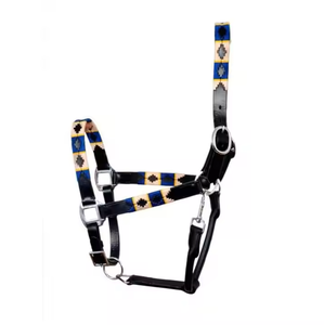 Cabestro de caballo de cuero de sillín inglés de alta calidad con banda de nariz acolchada de Material PP y tocado Diseño duradero y cómodo - Product Image 2