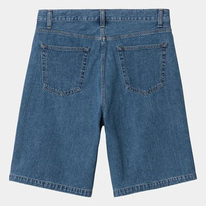 Custom Summer Streetwear Vintage Solid Eco-Friendly Loose <b>Baggy</b> Denim <b>Men's</b> Jorts <b>Shorts</b> - Product Image 4