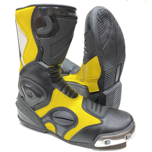 Chaussures de moto confortables sur mesure Chaussures en cuir véritable pour moto Bottes de moto les plus vendues à vendre - Product Image 2