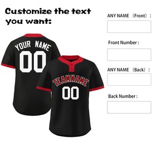 Jersey de béisbol con dos botones - Product Image 3