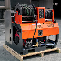 Offre à durée limitée Machines 600 TUYAU UTILISÉ Pompe allemande Barre parallèle Moteur à essence Jet d'eau Rondelle d'égout