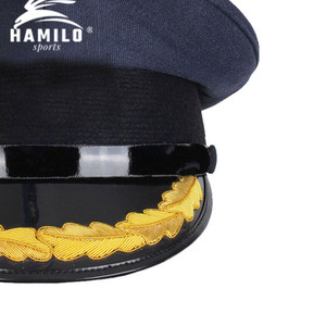 หมวกแก๊ปทรงคลาสสิกแบบสปอร์ตสำหรับวงโยธวาธิต รุ่นใหม่ล่าสุด พร้อมงานปักและขอบเย็บ  ใส่ได้ทุกโอกาส ราคาประหยัด - Product Image 4