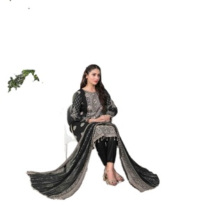 Tawakkal Volume Eshal's Fashion Designer 3-Piece Ladies Trajes de lino Pakistan Indian Digital Print Bordado Lawn Cotton Salwar - Product Image 1