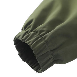 Men's Customizable Windproof Hooded <b>Cardigan</b> Jacket for <b>Spring</b> Autumn All-Match Solid Color Sports Outdoor Stand High Street - Product Image 5