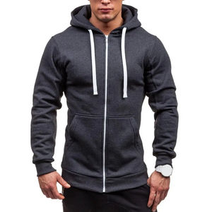 Custom OEM Design Winter Men Fleece Zipper Hoodie Custom Logo Pullover <b>Waterproof</b> Breathable Quick Dry Custom Made Wholesale - Product Image 3