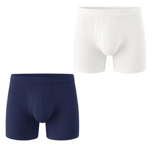 Boxers à haute élasticité pour hommes haute qualité bonne absorption été hommes vêtements 4 voies tissu extensible personnalisé hommes sous-vêtements Sexy - Product Image 1