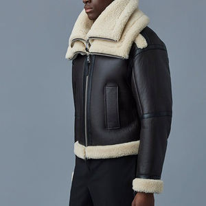 Vêtement d'hiver pour homme, veste chaude coupe-vent en fourrure, mode décontractée, service OEM de haute qualité, vente en gros 2025, unisexe - Product Image 4
