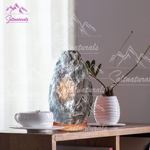 2025 Nueva lámpara de sal del Himalaya 3-5kg cristal de roca Original con cable de bombilla eléctrica y caja de regalo elegante - Product Image 4