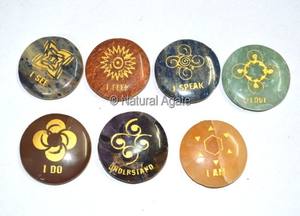 Conjunto de Chakras de Orgón con Símbolo Geométrico de la Vida, Personalizado y Moderno, Disponible en Línea - Product Image 4