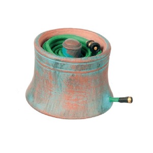 Manguera de jardín martillada, mangueras organizadoras de Metal para exteriores con diseño decorativo, tamaño personalizado, forma, Color - Product Image 3