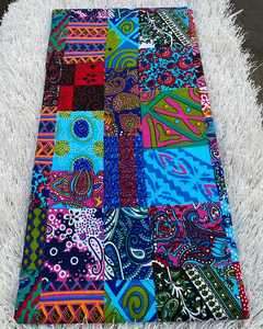 Style éthiopien 100 pour cent coton africain Holland tissu imprimé à la cire pour robes véritable matériel Ankara pour les projets de couture - Product Image 3