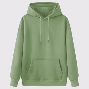 Hoodies streetwear tendance à capuche unie pour l'automne et le printemps, prix fabricant OEM, hoodies en coton pour femmes - Product Image 3
