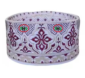 หมวกคลุมผมมุสลิมผ้าเดนิมคุณภาพสูง ระบายอากาศได้ดี ขายส่งจากซาอุดีอาระเบีย สำหรับผู้ใหญ่ ขายดี หมวกถักนิตติ้งเนื้อนุ่ม - Product Image 3