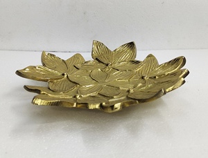 Gingko Feuille Plateau Rond Plat Bols Décoration De Mariage Vaisselle Centre De Table pour Cuisine Top Vente Bols pour Manger À La Maison - Product Image 5