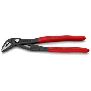คีมปั๊มน้ำ Knipex Cobra ES Extra-Slim สีเทาเคลือบอะทราเมนต์ หัวขัดเงา ด้ามจับพลาสติกกันลื่น - Product Image 1