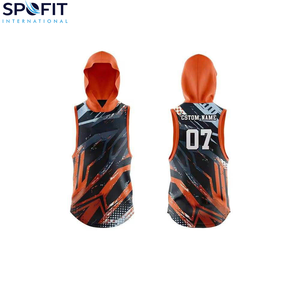 Ensemble d'uniformes de football américain pour adultes entièrement sublimés sur mesure 7v7 Nouveau design Taille plus Jersey - Product Image 4