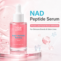 Sérum Peptidique NAD à Marque Blanche avec Niacinamide 2% Collagène Végétalien OEM ODM Soin Visage Revitalisant pour Peaux Normales