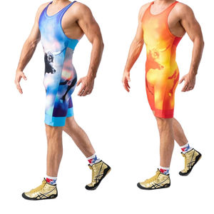 Camiseta de lucha libre para jóvenes OEM con equipo de lucha libre, camiseta uniforme de lucha para hombres, camisetas de lucha personalizadas para adultos - Product Image 3