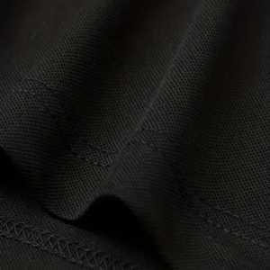 เสื้อโปโลแขนสั้นผ้าฝ้าย100% พิมพ์ลายตามสั่งสไตล์ลำลองเสื้อถักไซส์ใหญ่พิเศษ - Product Image 5