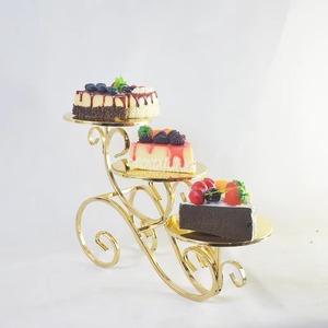 ¡GRAN DESCUENTO! El soporte de metal para pasteles eleva tu postre al añadir profundidad y dimensión a la disposición de tu mesa. - Product Image 5