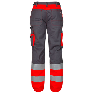 Pantalones para exteriores para hombre, cintas reflectantes de alta visibilidad de poliéster y algodón con múltiples bolsillos de calle - Product Image 4