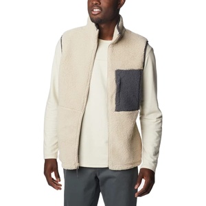 Chaleco de lana de Sherpa ultrasuave para hombre, ropa deportiva informal, chaleco transpirable, trabajo de invierno, carcasa de Cachemira, ropa exterior a prueba de viento - Product Image 2