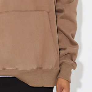 Sudadera con Capucha Bordada Personalizada OEM Estilo Urbano Personalizado Corte Regular para Hombre Lisa al por Mayor Invierno Impresión Digital Lisa Teñida - Product Image 5