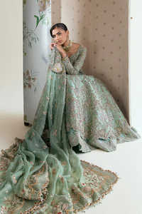 Lehenga Choli Anarkali pakistanais lourdement orné pour femmes avec broderie de mariée fantaisie pour les occasions de mariage - Product Image 2