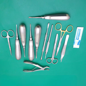 Ensemble d'instruments vétérinaires de chirurgie générale en acier inoxydable certifié CE, facile à nettoyer, kit d'outils professionnels pour les soins de santé des animaux - Product Image 3