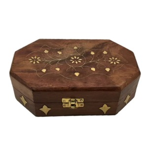 Premium Quality Handcrafted <b>Wooden</b> <b>Jewellery</b> Box Elegant Storage Solution for Rings or Earring Available at Best Price - Product Image 1