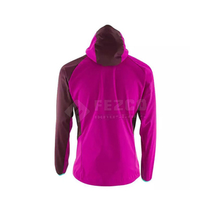 Servicio OEM Venta caliente logotipo personalizado impresión Softshell chaqueta para las mujeres de alta calidad deportes al aire libre chaqueta cortavientos de las mujeres - Product Image 3