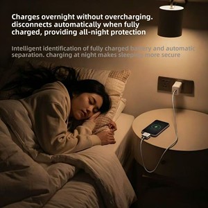 Chargeur rapide de sécurité pour séparateur, entièrement chargé, avec reconnaissance IA pour la protection contre les surcharges, arrêt automatique et déconnexion - Product Image 3