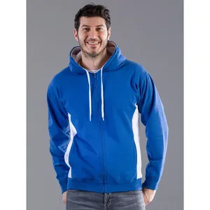 Felpa con Cappuccio e Zip Integrale Personalizzata, Articolo Promozionale per Felpe e Maglioni - Product Image 1