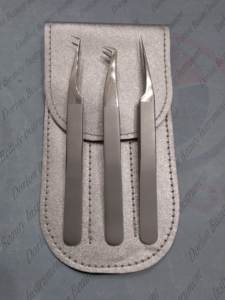 High Quality Custom Logo Curved Pointed Volume <b>Eyelash</b> <b>Tweezers</b> Set Sustainable Stainless Steel <b>Eyelash</b> <b>Tweezers</b> - Product Image 2