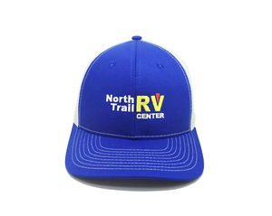North Trail RV Center Logotipo personalizado Marca 6 paneles Unisex Sombreros de camionero Gorras de deportes al aire libre Bordado Vietnam Headwear OEM Gorras - Product Image 4