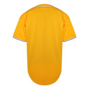 Ensemble uniforme de baseball personnalisé pour jeunes maillot de baseball boutonné avec broderie et logo chemises de maillot de baseball d'équipe sublimées - Product Image 2