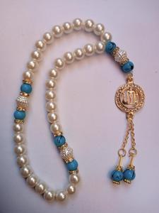 ลูกปัดสวดมนต์อิสลามคุณภาพสูง subha tasbih วัสดุไม้สำหรับงานแต่งงานและของขวัญ - Product Image 4