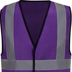 Gilet haute visibilité pour hommes en toile de haute qualité, confortable et tendance, haut décontracté avec logo personnalisé, respirant et élégant, vêtements de sécurité - Product Image 3
